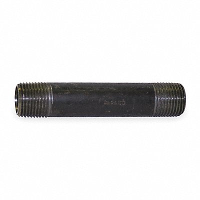 Black Pipe Nipple Threaded 1/8x6 In MPN:0332602200