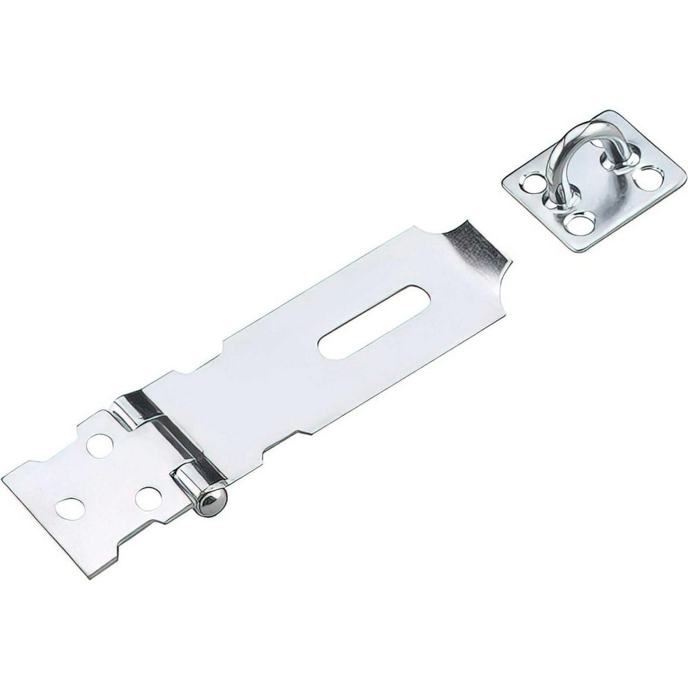 Hasps, Hasp Type: Conventional , Material: Steel , Arm Length: 2.18 in , Finish: Zinc , Arm Width: 0.88in  MPN:341XR