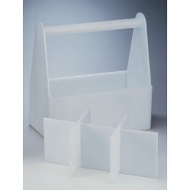 Bel-Art Six Compartment Divider Insert for Polyethylene Bottle Carrier F16963-0000 169620006