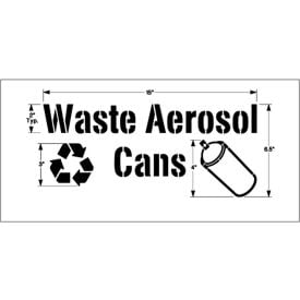 Newstripe Waste Aerosol Cans 1/16