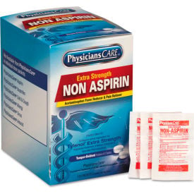 PhysiciansCare® Pain Relievers XStrength Non-Aspirin Acetaminophen 2/Packet125 Pk/Bx 40800-001