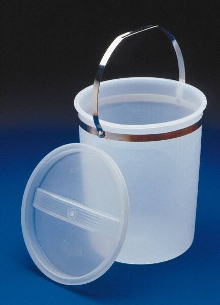 Pail: Polyethylene, 2 gal, 10