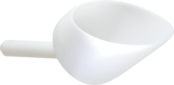 32 oz White Polyethylene Round Bottom Scoop MPN:H36758-0001