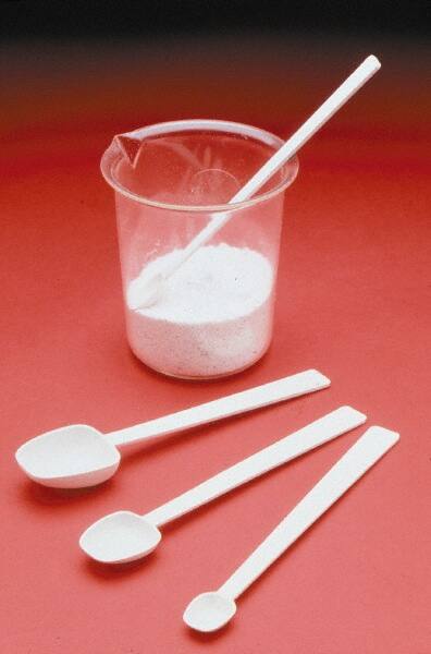 White Polypropylene Long-Handled Spoon MPN:F36723-0000