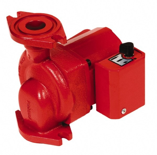 .17 hp, 1 Phase, Cast Iron Housing, Noryl Impeller, Inline Circulator Pump MPN:103400