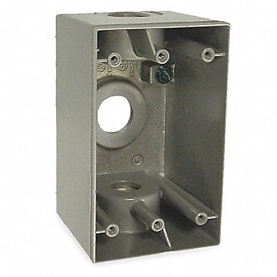 Weatherproof Box 1/2 in Hub 3Inlet MPN:5385-0