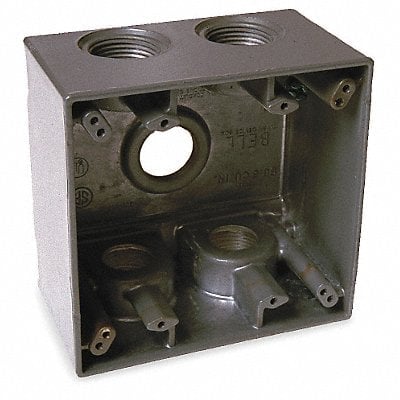 Weatherproof Box 1 in Hub 5Inlet MPN:5389-0