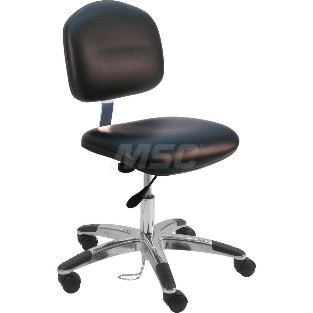 Task Chair: Vinyl, Black MPN:LAS-DCR1-BK