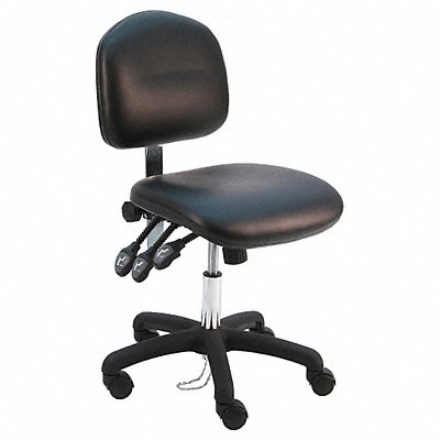 Ergonomic Chair Vinyl Black MPN:LNS-DCR-TLC-WW-BLACK