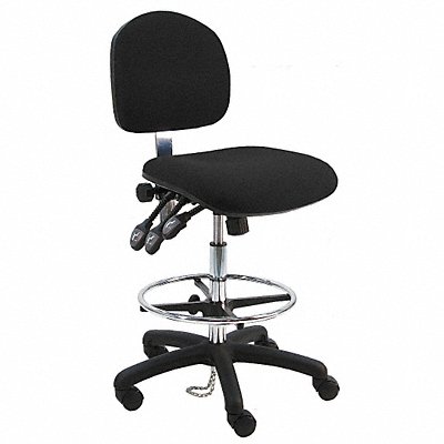 Ergonomic Chair Fabric Black MPN:LNT-DFB-TLC-WW-BLACK