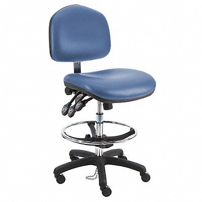 Ergonomic Chair Vinyl Blue MPN:WNT-DCRB-TLC-WW-BLUE