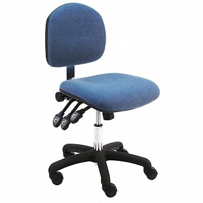 Task Chair Fabric Blue 17 to 22 Seat Ht MPN:LNS-F-TLC-WW-BLUE