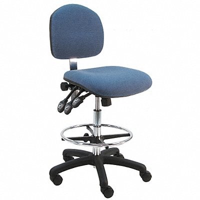 Task Chair Fabric Blue 21 to 31 Seat Ht MPN:LNT-FB-TLC-WW-BLUE