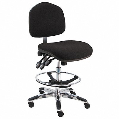 Task Chair Fabric Black 21-31 Seat Ht MPN:WAT-F-TLC-WW-BLACK