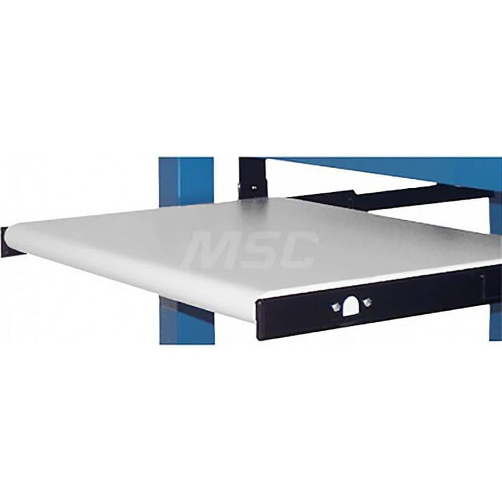 Keyboard Shelf: for Workstations, ESD Laminate MPN:DKBT-WHT