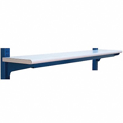 Upper Shelf 120 W x 12 D x 4 in H White MPN:TS12120