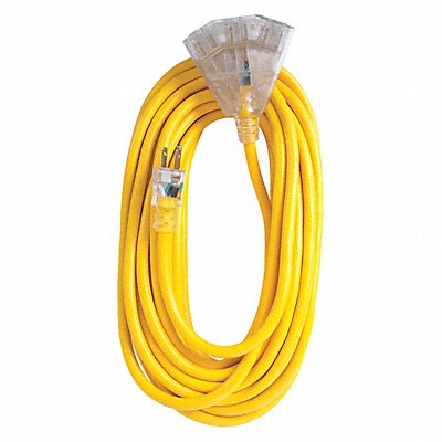 Triple Tap Extension Cord 15A 50 ft 12/3 MPN:OC501233T