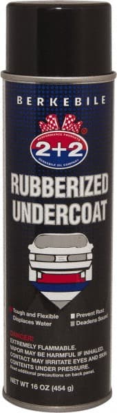 16 oz Black Automotive Rubberized Coating MPN:B2200