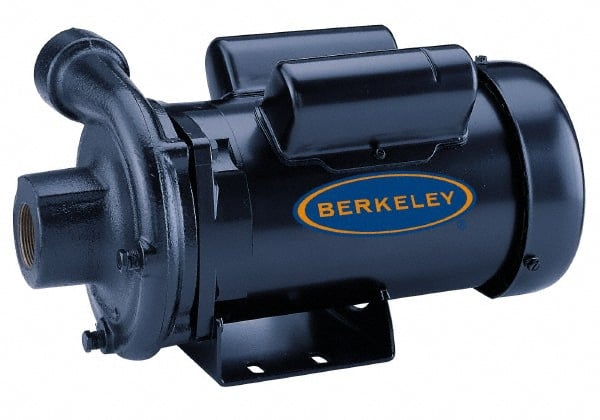 AC Straight Pump: 208 to 230/460V, 2 hp, 3 Phase, Cast Iron Housing, Brass Impeller MPN:S39538