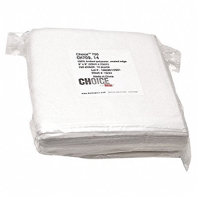 Dry Wipe 9 x 9 White MPN:CH709.14