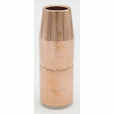 BERNARD Copper Conical MIG Weld Nozzle MPN:N-A5814C