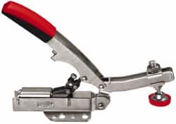 Manual Hold-Down Toggle Clamp: Horizontal, 700 lb Capacity, U-Bar, Flanged Base MPN:STC-HH50