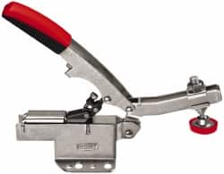 Manual Hold-Down Toggle Clamp: Horizontal, 700 lb Capacity, U-Bar, Flanged Base MPN:STC-HH70