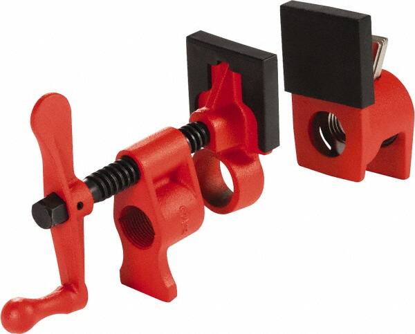 Pipe Clamps, Throat Depth: 2in, 63.5mm , Finish: Powder Coated  MPN:PC34-DR
