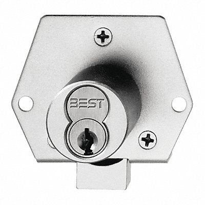 Intchge Core Latchbolt Locks Slv Diamond MPN:5L7ML5625