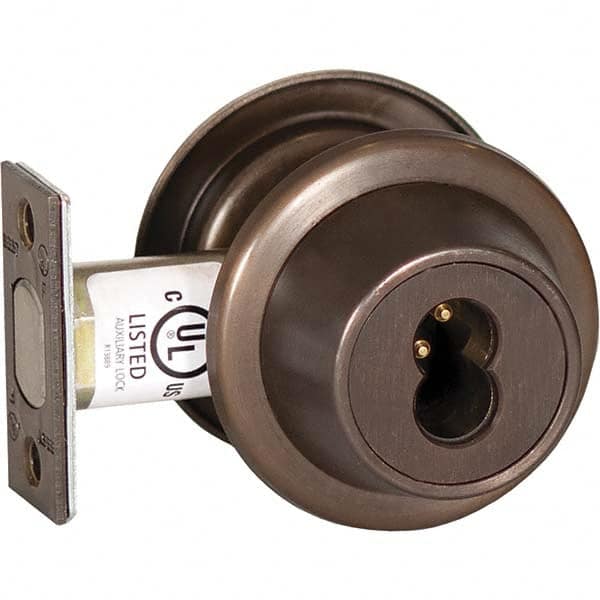 Deadbolts, Deadbolt Type: Double Cylinder , Finish: Antique Bronze , Lock Override: Key , Cylinder: 6 or 7 Pin  MPN:8T27MSTK613