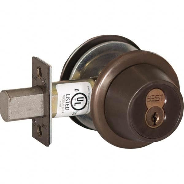 Deadbolts, Deadbolt Type: Single Cylinder , Finish: Antique Bronze , Lock Override: Key , Cylinder: 6 or 7 Pin  MPN:8T37KSTK613