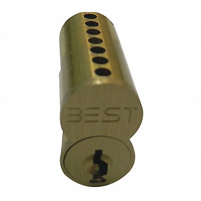 Interchangeable Core Satin Brass 6 Pins MPN:1C6D1606