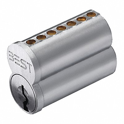 Interchangeable Core 7 Pins Satin Chrome MPN:1C7A1626