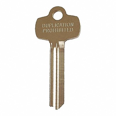 Key Blank BEST Lock Standard D Keyway MPN:1A1D1KS654KS292