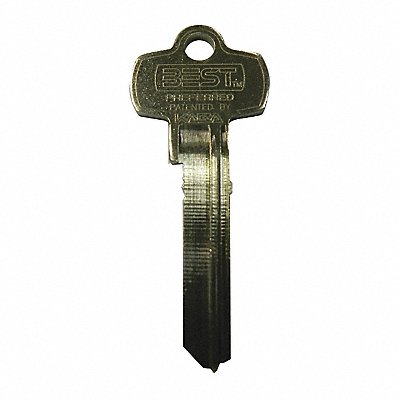 Key Blank BEST Lock Standard 1P Keyway MPN:1AF11P17