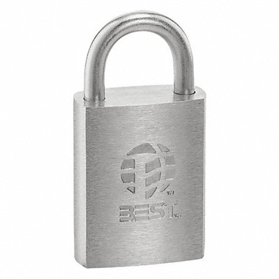 Padlock 7/8 in Rectangle Silver MPN:11B72L