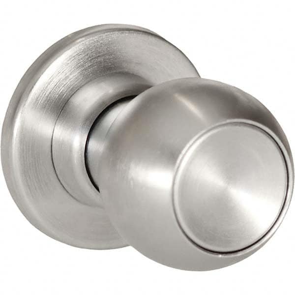 Knob Locksets, Cylinder Type: Tumbler , Type: Dummy , Door Thickness: 1 3/8 - 2 , Material: Brass , Finish/Coating: Satin Chrome, Satin Chrome  MPN:8KDT1DT4C626