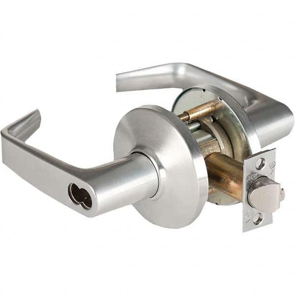 Dormitory Lever Lockset for 1-3/4 to 2-1/4