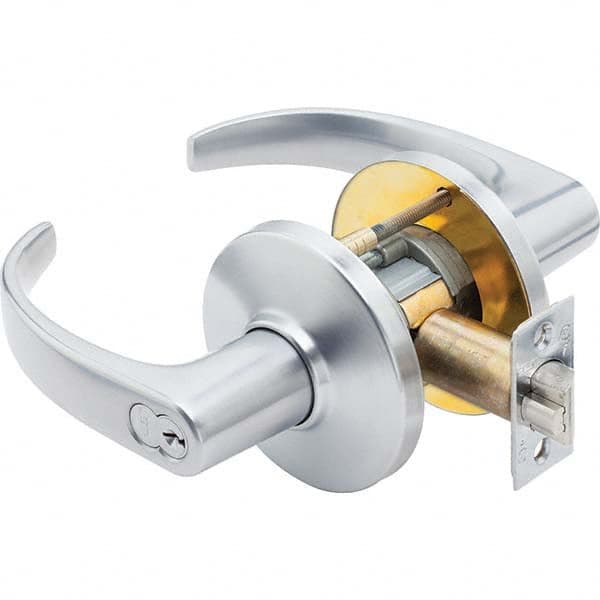 Entrance Lever Lockset for 1-3/4 to 2-1/4