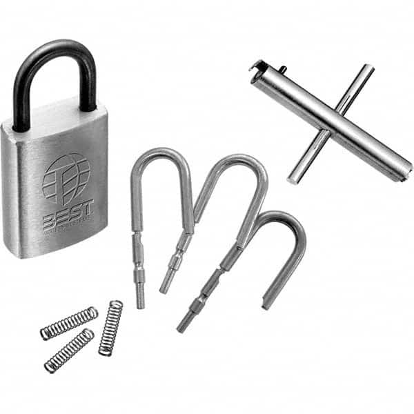 Padlock: Brass, 2-1/16