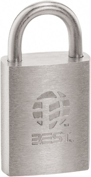 Padlock: Brass Body & Stainless Steel Shackle, 2