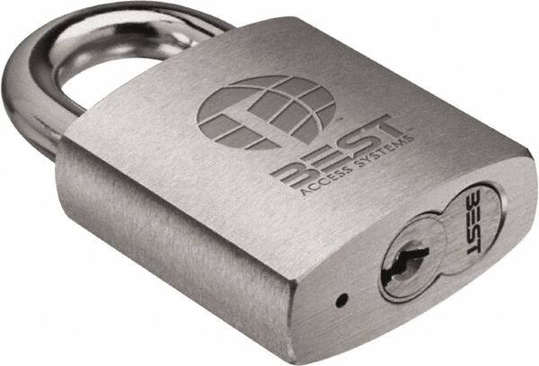 Padlock: Brass Body & Stainless Steel Shackle, 2