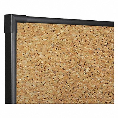 Bulletin Board 96 W x 48 H Black Frame MPN:3018H