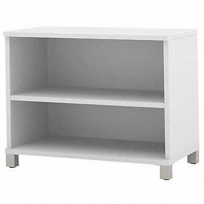 Bookcase Adj. 2 Shelf White 50lbCap MPN:120160-1117