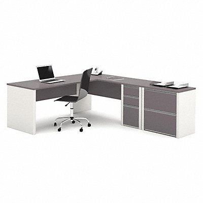 L-Shaped Workstation 71-1/8 in D MPN:93883-59