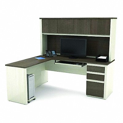 L-Shape Desk 66-13/16 in H Prestige + MPN:99872-52