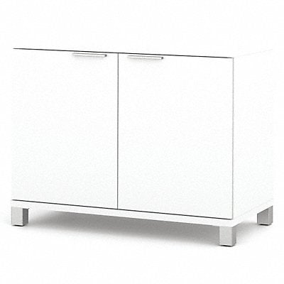 Storage Cabinet 2 Shelves White MPN:120879-17