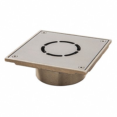 Floor Drain Grate Square No Hub 2-1/4 H MPN:WHDG-5SQ