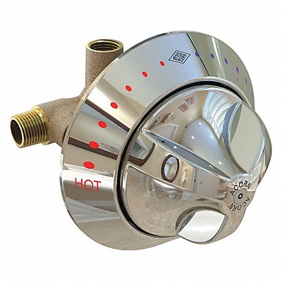 Shower Valve BestCare(R) Brass Chrome MPN:WHSV16