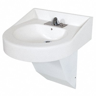 BestCare BathSink DShap 15in x 12in x4in MPN:WH3775--3373